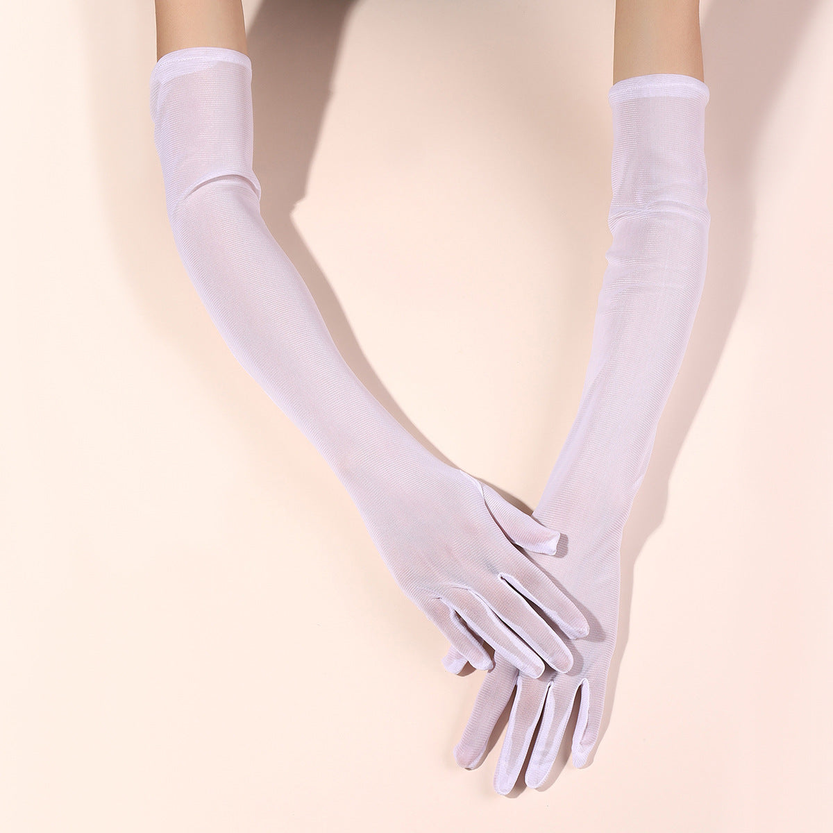 Women's Elastic Net Yarn Sunscreen Fashion Dress Gloves