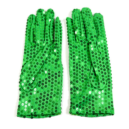 Children's Sequined Dance Show Kindergarten Jackson Adult Gloves