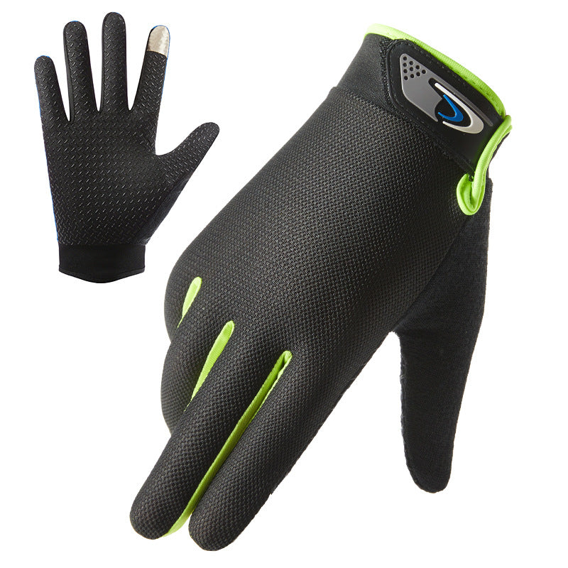 Men's Thin Breathable Cycling Half Finger Driving Gloves