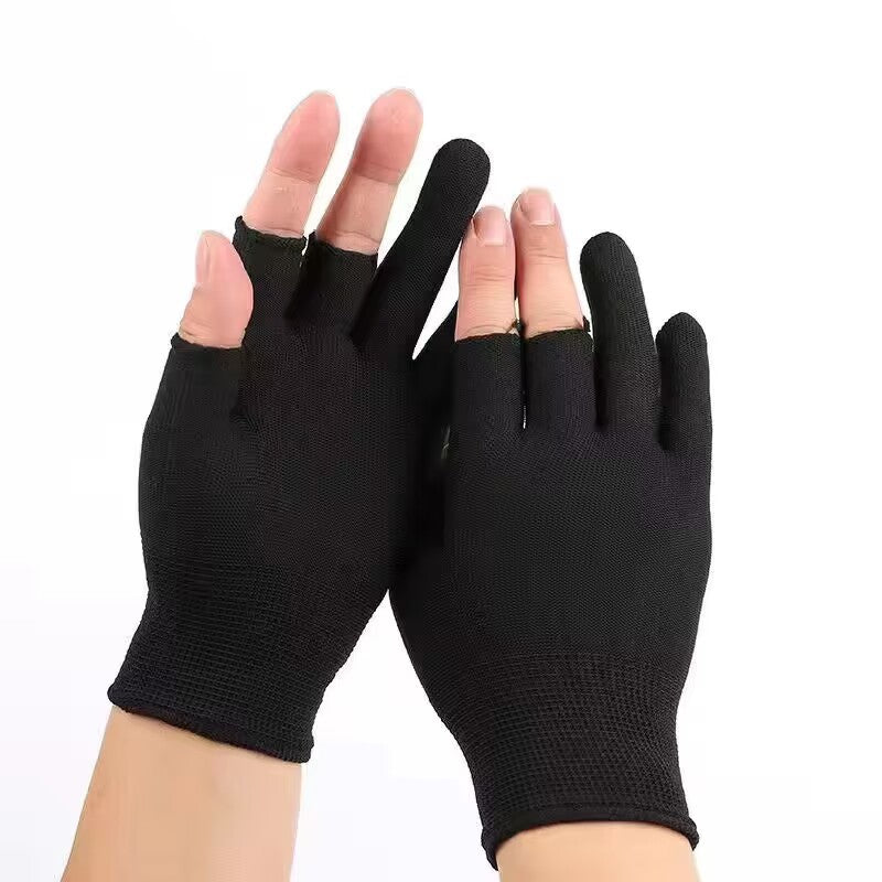 Women's & Men's Packing Express Nylon Labor Protection Driving Thin Gloves