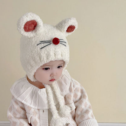 Cute Super Winter Knitted Warm Thickened Kids' Headwear