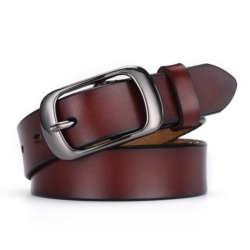 Women's Korean Retro Pin Buckle Trendy Personality Belts