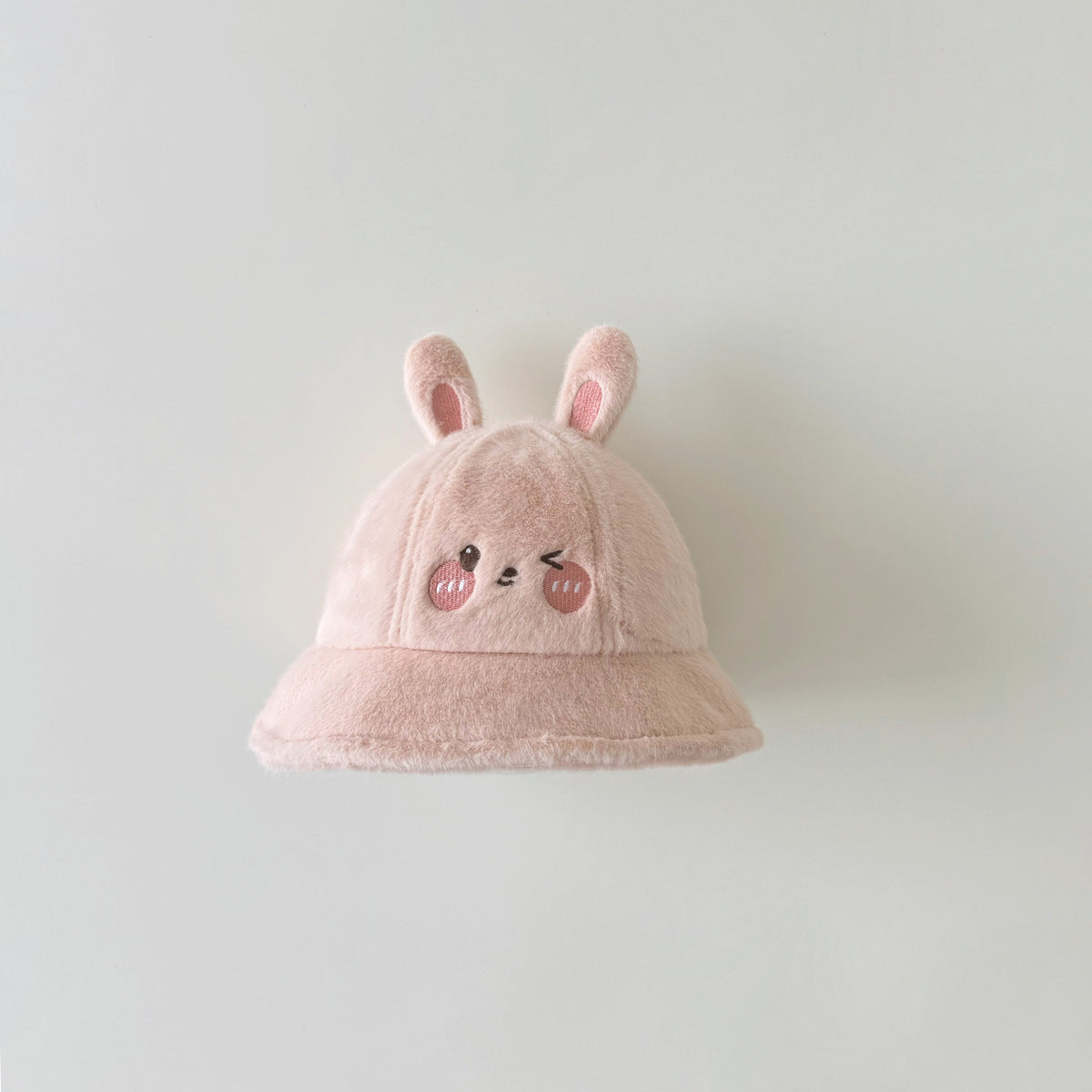 Children's Hat Cute Super Plush Warm Fisherman Kids' Headwear