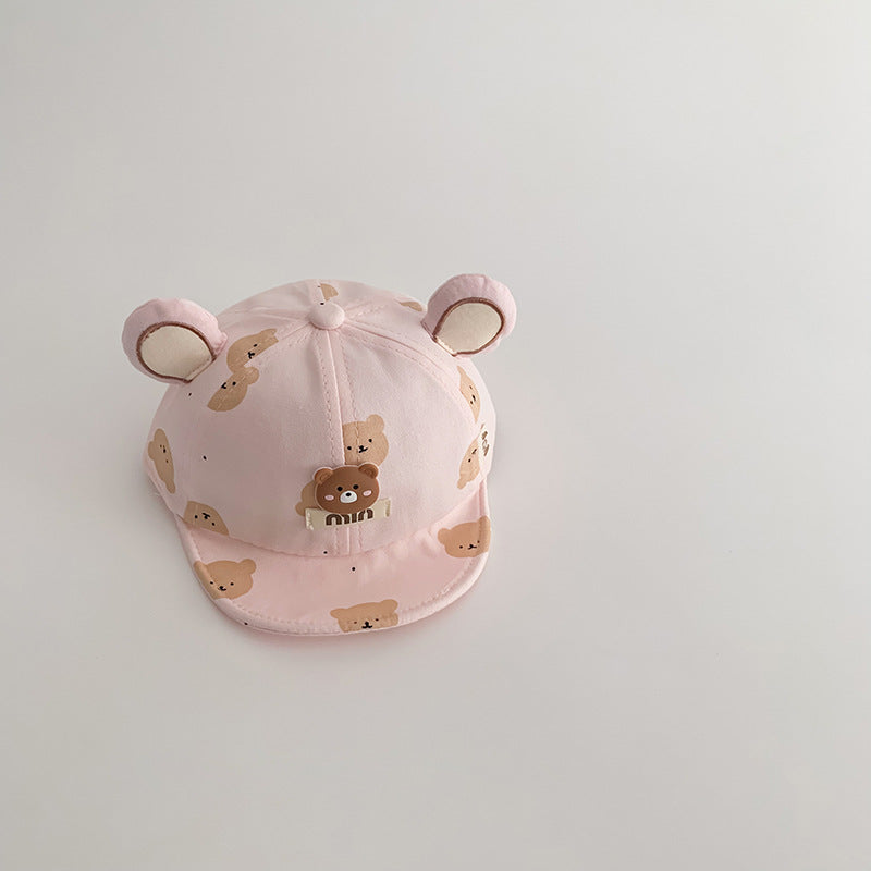 Autumn South Hat Boy Cute Bear Soft Kids' Headwear