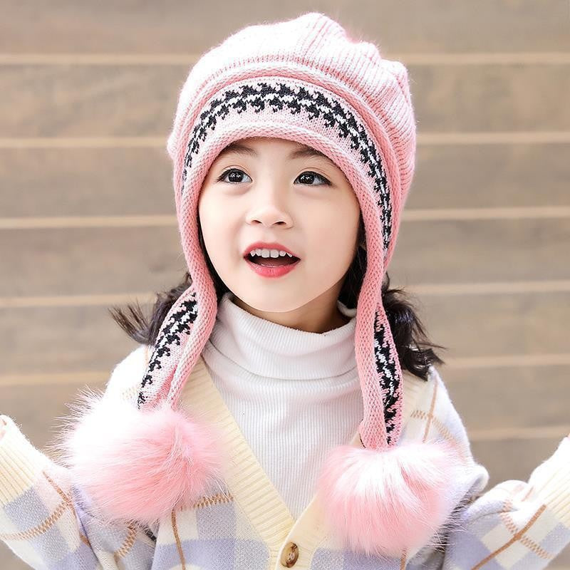 Hat Cute Fashion Princess Fleece-lined Warm Hats & Caps