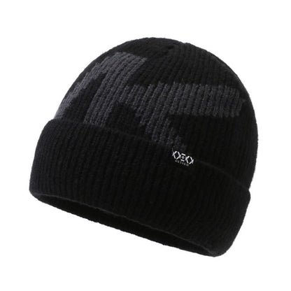 Women's & Men's Warm Wool Hat Winter Simple Solid Hats & Caps