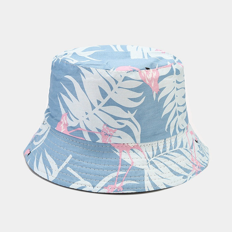 Women's Printed Double-sided Sun Summer Outdoor Travel Hats & Caps