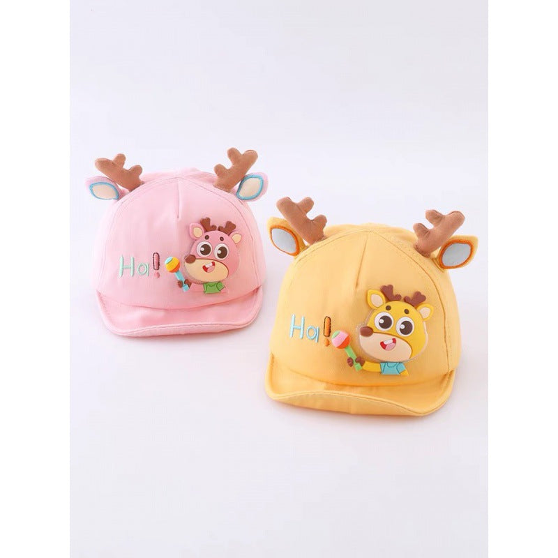 Children's Hat Turban Peaked Cartoon Sun Protection Kids' Headwear