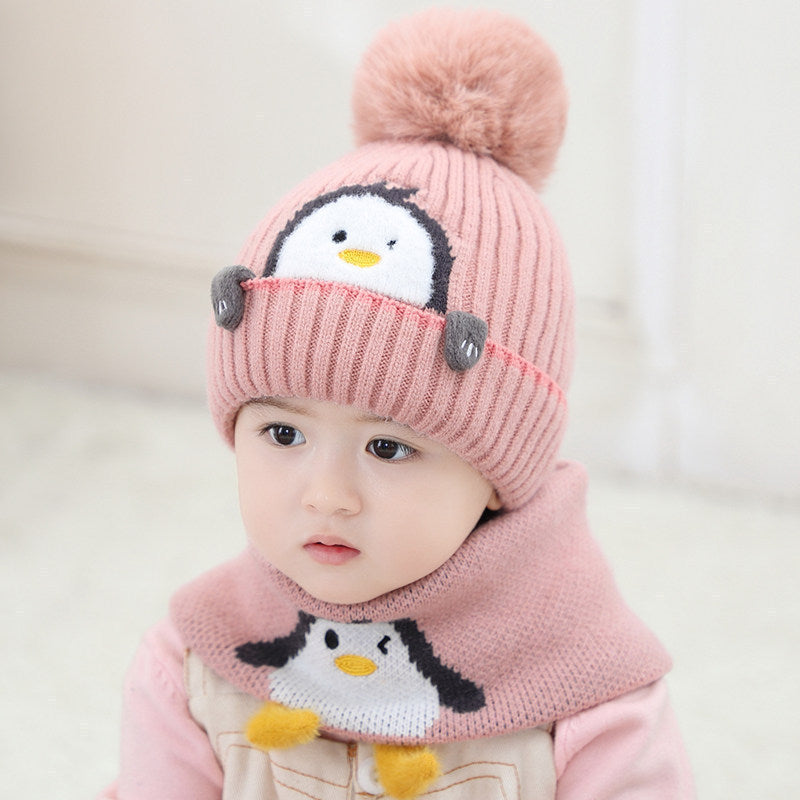 Children's Cute Winter Boy Hat Warm Ear Protection Kids' Headwear