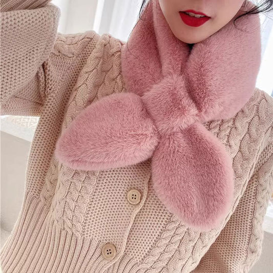 Women's Winter Korean Style Cervical Spine Neck Support Scarfs