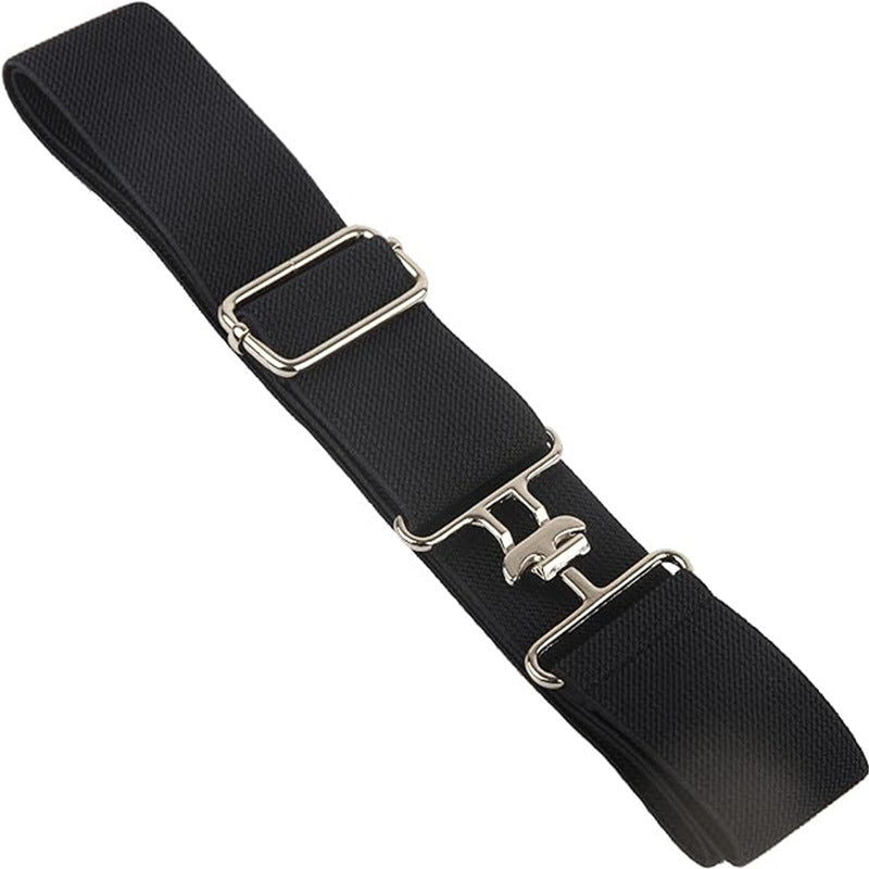 Women's & Men's Elastic Shark Buckle Equestrian Belts