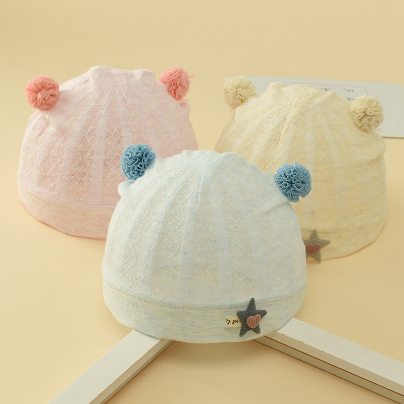 Summer Born Hat Thin Fontanel Boneless Kids' Headwear