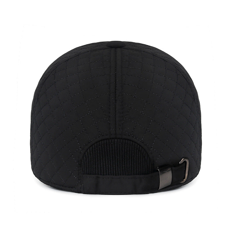 Men's Truss Embroidered Hat Fleece-lined Thickened Peaked Hats & Caps