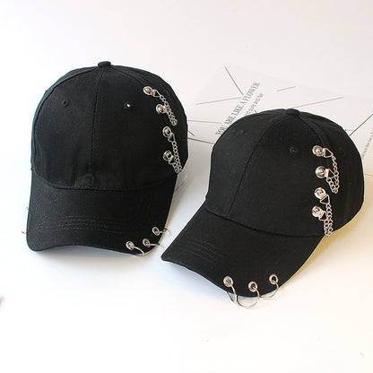 Korean Style Personality Chain Iron Peak Kids' Headwear