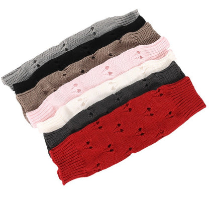 Women's & Men's Keep Warm Pile Style Arm Sleeve Gloves