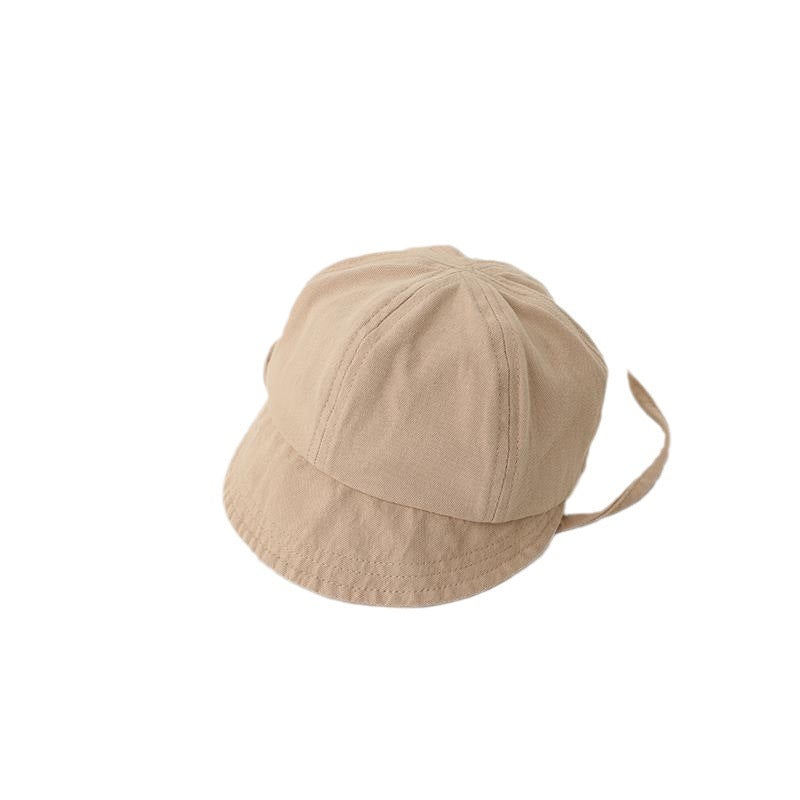 Women's & Men's Thin Korean Style Solid Color Peaked Kids' Headwear