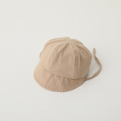 Women's & Men's Thin Korean Style Solid Color Peaked Kids' Headwear