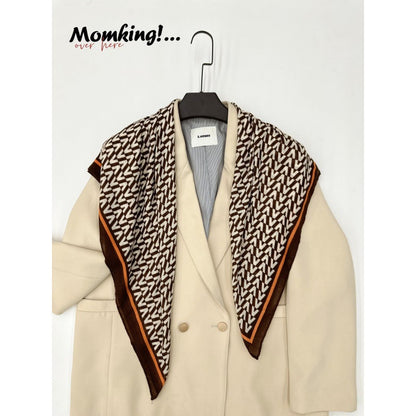 Korean Style Cotton Linen Thin Cape Scarfs