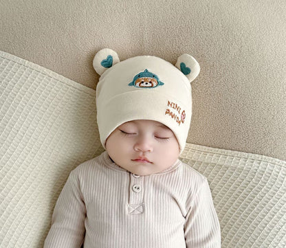 Bear Hat Born Cute Beanie Fox Kids' Headwear