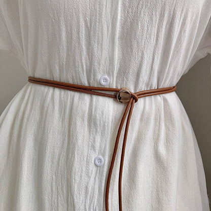 Women's Skirt Shirt Dress Decoration Long Waist Belts