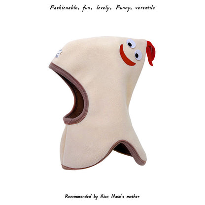 Children's Cock Hat Warm Ear Protection Sleeve Kids' Headwear