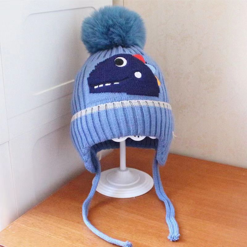 Children's Cute Winter Boy Hat Warm Ear Protection Kids' Headwear