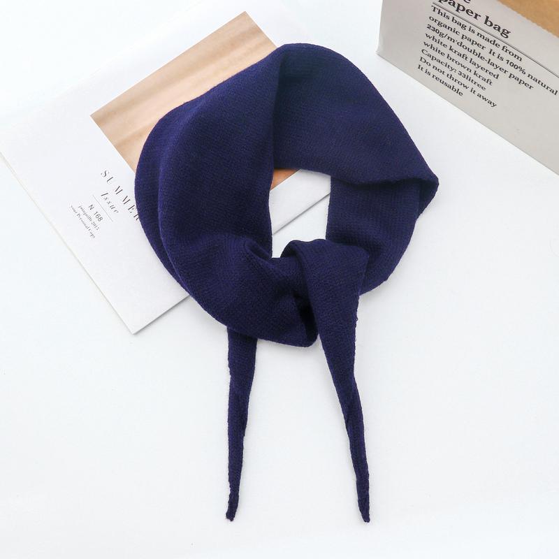 Women's Pure Color Warm Keeping Outerwear Decorative Scarfs