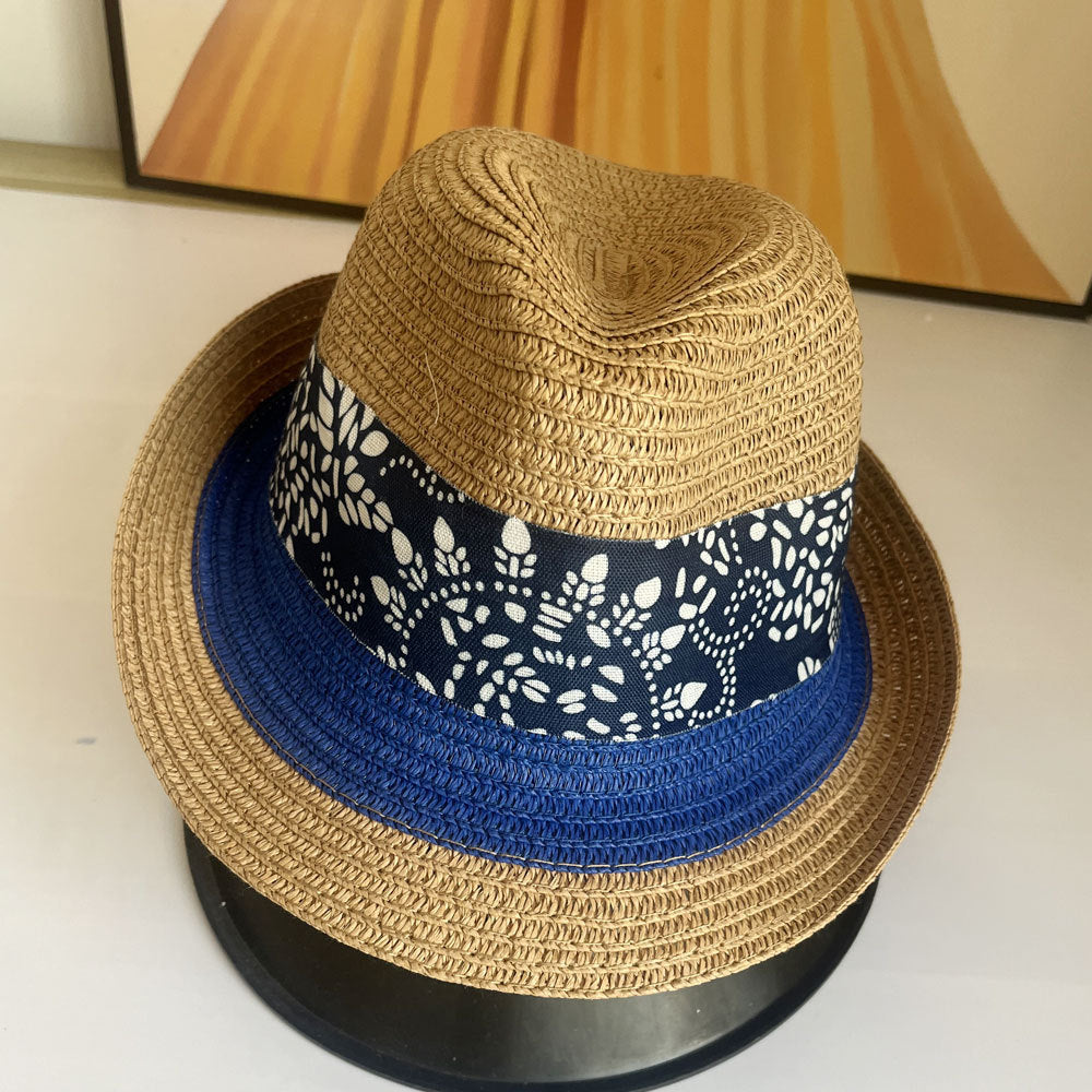 Women's Ethnic Style Big Brim Straw Hat Sun Protection Hats & Caps