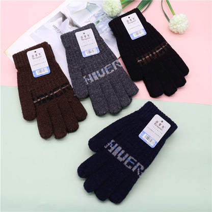 Cycling Warm Wool Touch Screen Writing Gloves