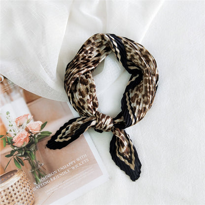 Women's Silk Autumn Summer Korean Style Headband Work Scarfs