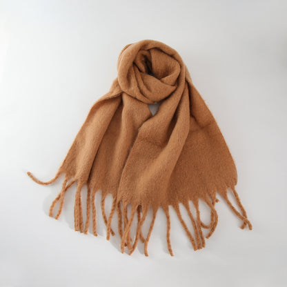 Women's Z's Macaron Solid Color Artificial Cashmere Winter Scarfs