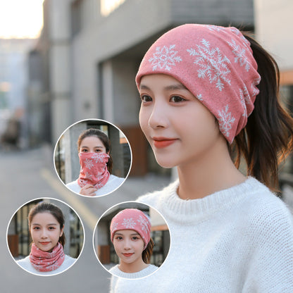 Women's Korean Bandana Windproof Warm Twisted Hat Hats & Caps