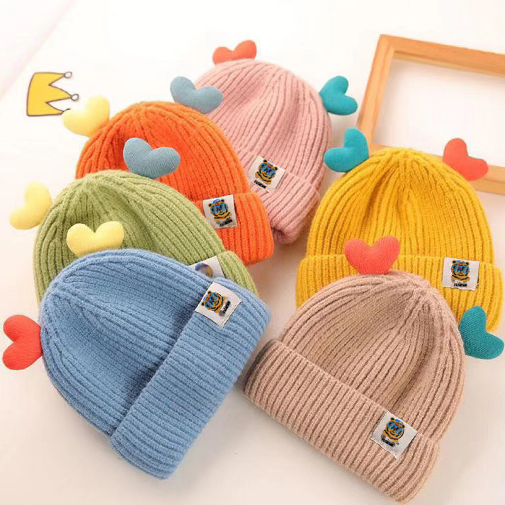 Cute Super Knitted Born Boys Trendy Kids' Headwear