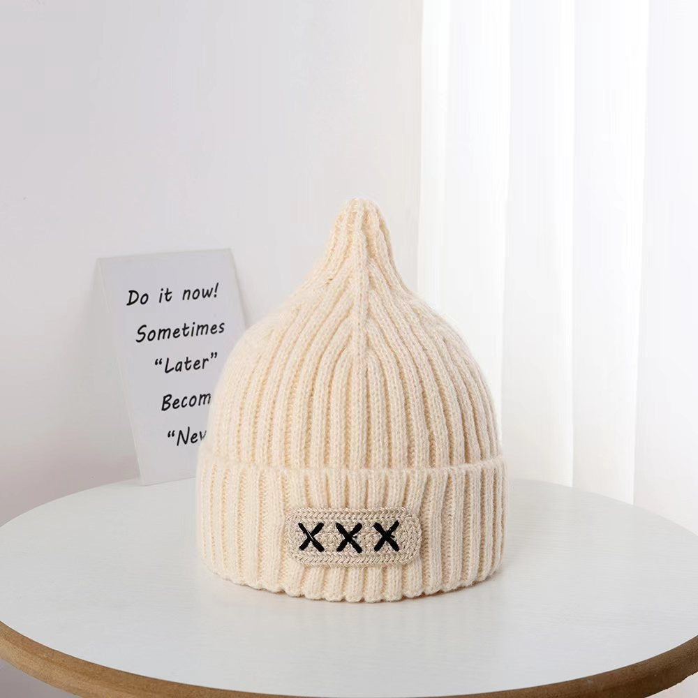 Hat Winter Cute Born Infant Wool Kids' Headwear