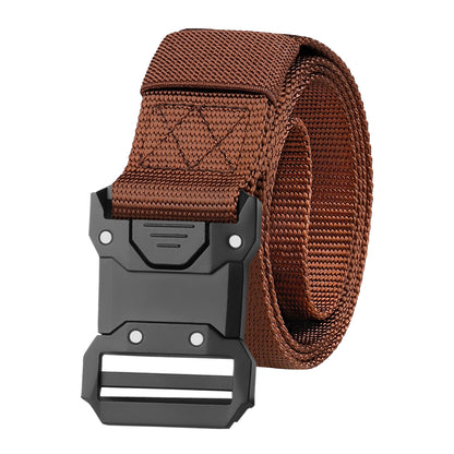 Men's Quick Release Buckle Tactical Nylon Waistband Belts