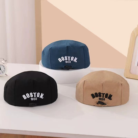 Hat Western Style Denim Beret Boys Kids' Headwear