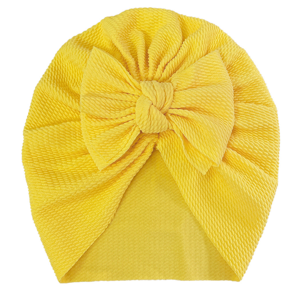 Children's Thin Thread Bow Hat Cute Sleeve Kids' Headwear