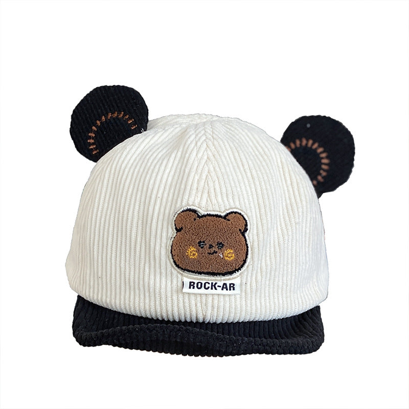 Korean Style Cute Soft Brim Peaked Kids' Headwear