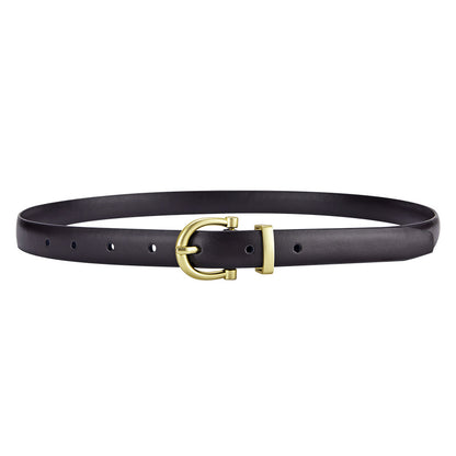 Women's Fashionable Jeans Simple Decorative Trendy Light Belts