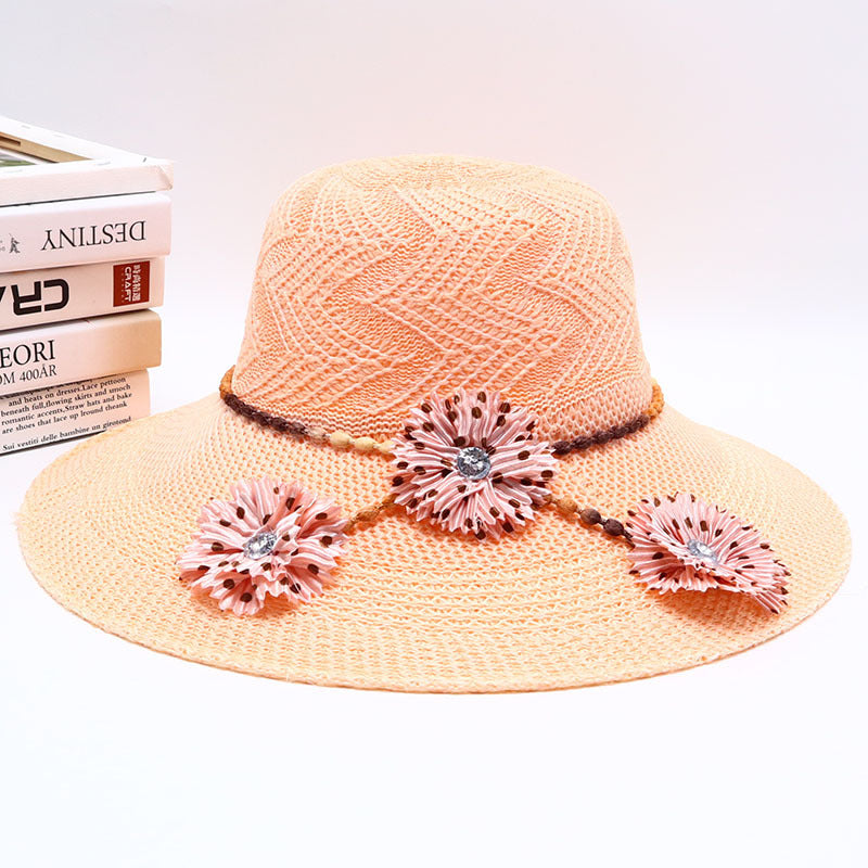 Women's Straw Hat Seaside Beach Versatile Fashion Hats & Caps