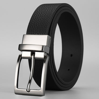 Men's Fashion Rotating Buckle Casual Pin Double-sided Belts