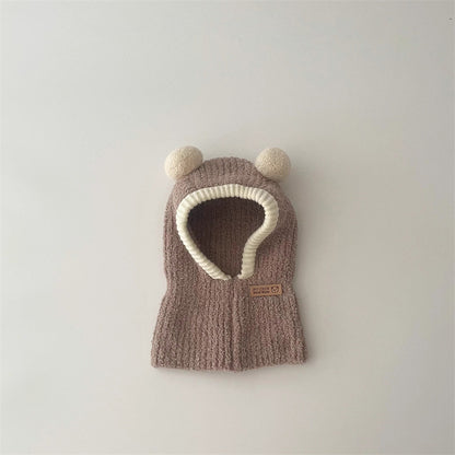 Women's & Men's Autumn South Hat Integrated Windproof Warm Kids' Headwear