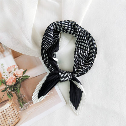 Women's Silk Autumn Summer Korean Style Headband Work Scarfs