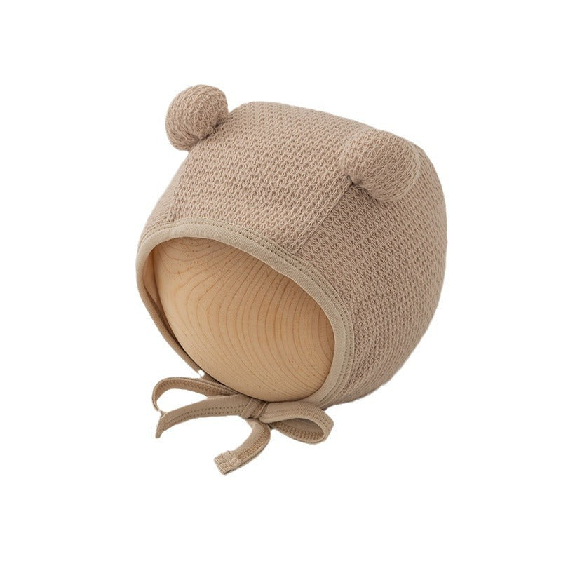 Cute Double Ball Protective Door Beanie Kids' Headwear