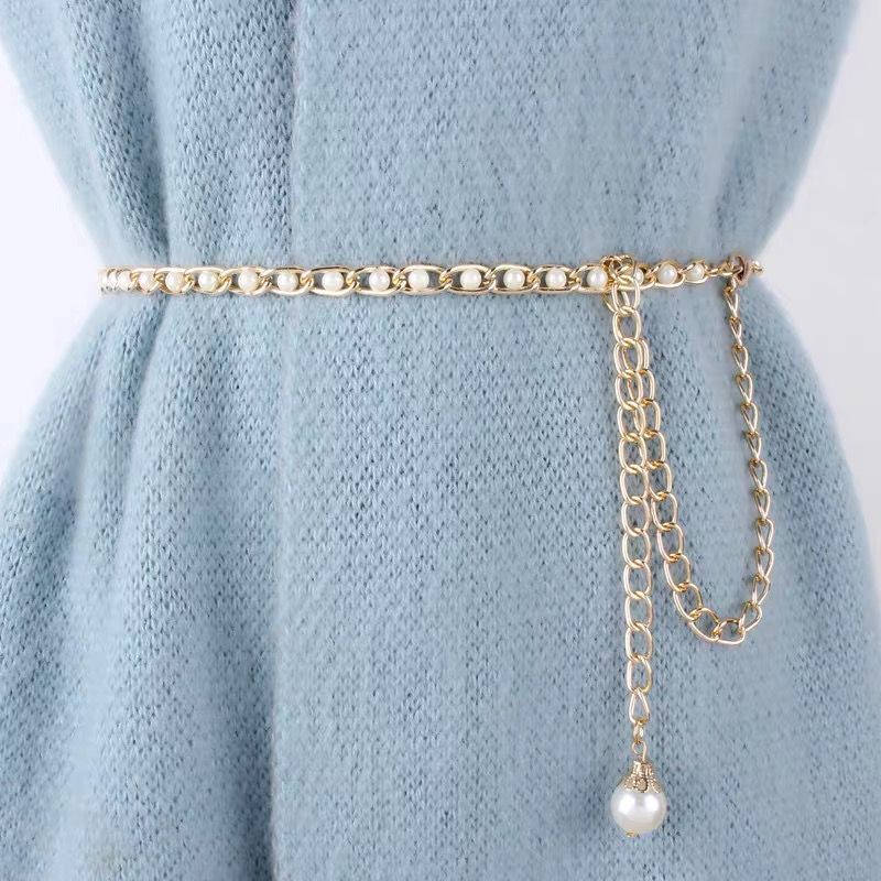 Pearl Body Chains Waist Pure Simple Belts