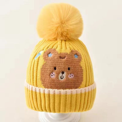 Children's Cute Winter Boy Hat Warm Ear Protection Kids' Headwear