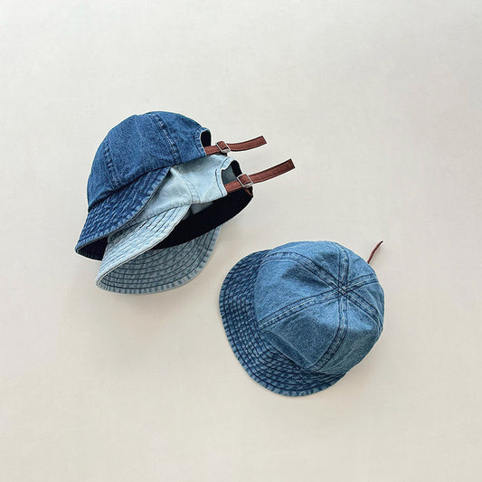 Children's Stylish Hat Denim Peaked Baseball Kids' Headwear