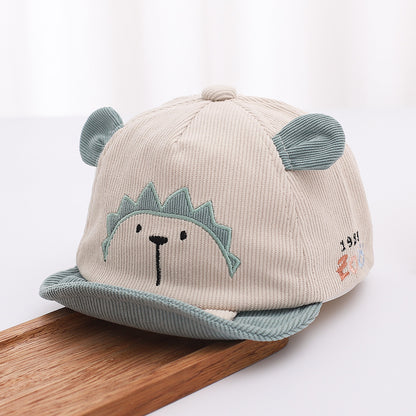 Children's Embroidery Hat Cartoon Peaked Fashion Boy Kids' Headwear