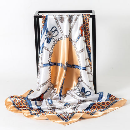 Style Large Kerchief Versatility For Traveling Scarfs