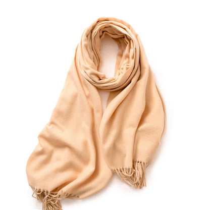 Women's Color Shawl High-grade Warm Korean Style Scarfs